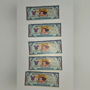 Disney Mickey's 65th dollars